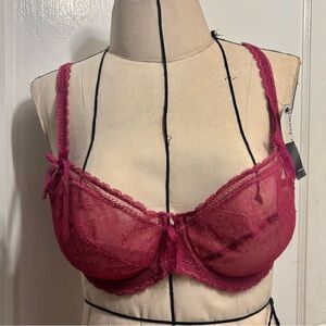 Fuchsia Chantelle Underwire Bra
